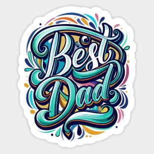 Best Dad Sticker